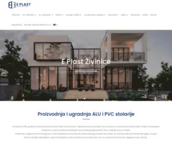 Eplast.ba(ALU i PVC stolarija) Screenshot