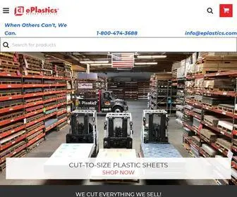 Eplastics.com(Eplastics) Screenshot