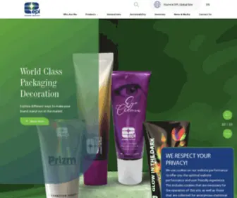 Eplglobal.com(Speciality Packaging) Screenshot