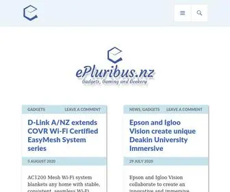 Epluribus.nz(News and reviews of gadgets and general geekery) Screenshot