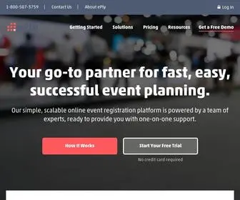 Eply.com(Your Partner for Fast and Successful Event Planning) Screenshot