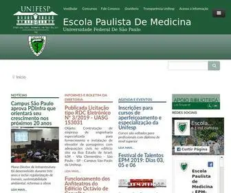 EPM.br(Escola Paulista de Medicina da Universidade Federal de São Paulo) Screenshot