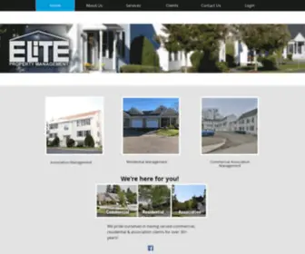 EPMNH.com(Elite Property Management) Screenshot