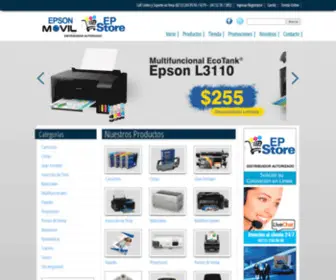 Epmovil.com(Distribuidor autorizado EPSON) Screenshot