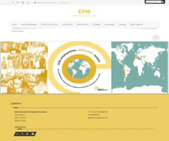 Epmresearch.org(EPM INTERNATIONAL ERGONOMICS SCHOOL) Screenshot