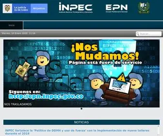 EPN.gov.co(Escuela Penitenciaria Nacional) Screenshot