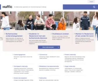 Epnuffic.nl(Nuffic) Screenshot