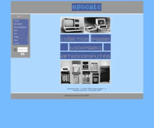 Epocalc.net(Menu) Screenshot
