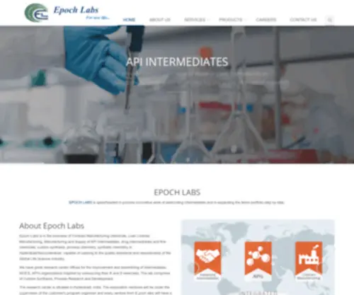 Epoch-Labs.com(Epoch Labs) Screenshot