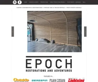 Epochcollective.co(Vintage Camper Van Rental & Restorations) Screenshot