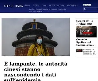 Epochtimes.it(Epoch Times Italia) Screenshot