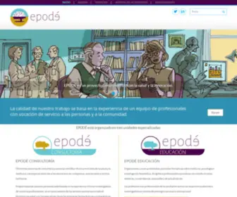 Epode.es(Instituto EPODÉ de Salud Mental y Educación) Screenshot