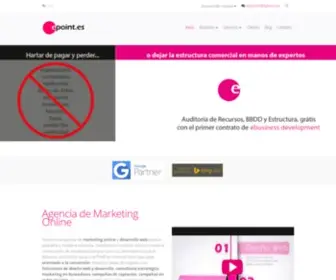 Epoint.es(Diseño web empresas) Screenshot