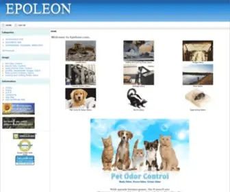 Epoleon.com(EPOLEON Odor Control Neutralizer) Screenshot