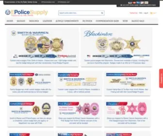 Epolicesupply.com(Police Badges) Screenshot