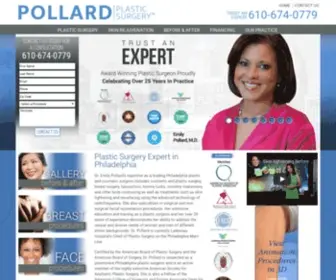 Epollardmd.com(Dr. Emily Pollard) Screenshot