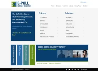 Epollresearch.com(E-Poll Market Research) Screenshot