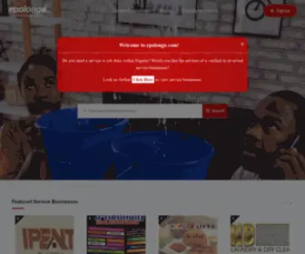 Epolongo.com(Finding Service Providers Within Nigeria) Screenshot