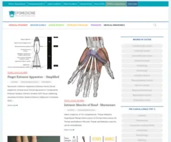 Epomedicine.com(Mnemonics, Simplified concepts and Thoughts) Screenshot