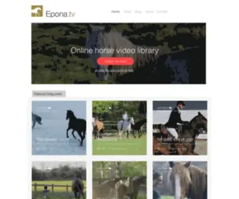 Epona.tv(Home) Screenshot