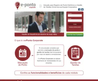 Epontocorporate.com.br(E-Ponto Corporate) Screenshot