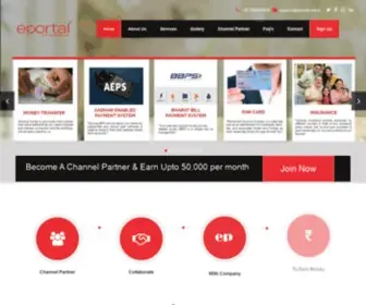Eportal.net.in(Asuja eServ Private Limited) Screenshot