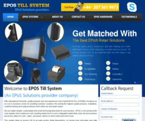 Epostillsystem.co.uk(EPOS Till System) Screenshot