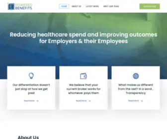 Epoweredbenefits.com(A Different Kind of Benefits Consulting Firm) Screenshot