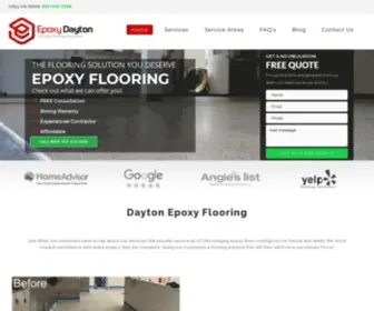 Epoxydayton.com(Epoxy Flooring Dayton) Screenshot