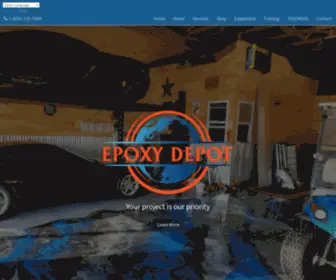 Epoxydepotusa.com(Your project) Screenshot