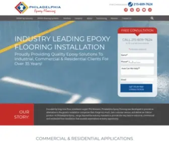 Epoxyflooringphiladelphia.com(Philadelphia Epoxy Flooring Contractor) Screenshot