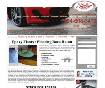 Epoxyfloorsforless.com(Stellar Surfacesepoxy) Screenshot