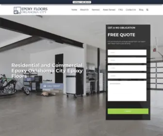 Epoxyfloorsoklahomacity.com(Epoxy flooring) Screenshot