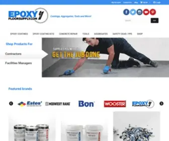 Epoxyfloorsupply.com(Epoxy Coatings) Screenshot