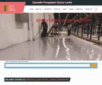 Epoxylantaitangerang.com(Spesialis Pengerjaan Epoxy Lantai) Screenshot