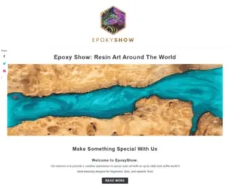 Epoxyshow.com(Epoxy Show) Screenshot