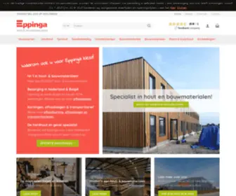 Eppinga.nl(Eppinga Online Houthandel) Screenshot