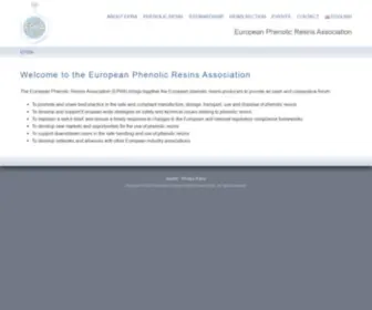 Epra.eu(The European Phenolic Resins Association) Screenshot