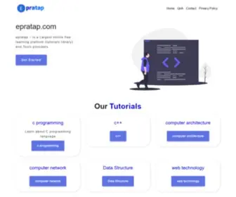 Epratap.com(Home) Screenshot