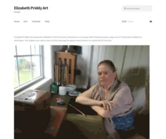 Epriddy.net(Elizabeth Priddy Art) Screenshot