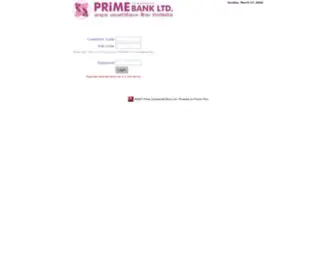 Eprimebank.com(Prime commercial bank ltd) Screenshot