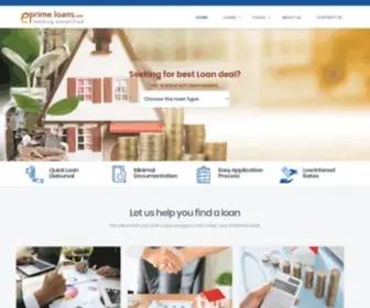 Eprimeloans.com(Eprime Loans) Screenshot