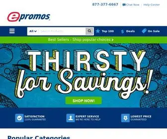 Epromos.com(EPromos Promotional Products) Screenshot