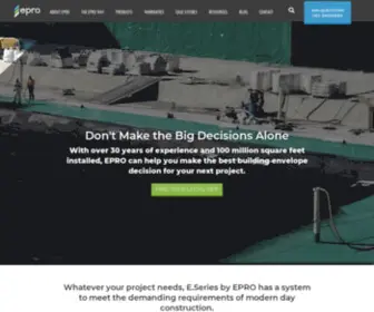 Eproserv.com(Epro Waterproofing Systems) Screenshot