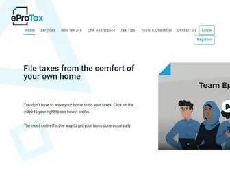 Eprotax.net(Eprotax) Screenshot