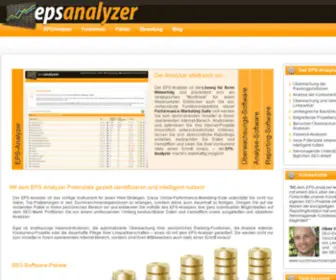 EPS-Analyzer.de(SEO Tool) Screenshot