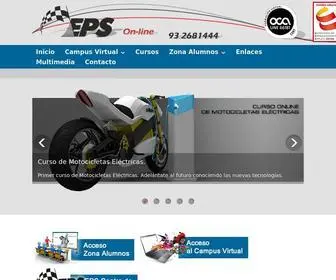 EPS-Online.es(Cursos profesionales de mecanica de motocicletas online) Screenshot