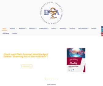 Epsa-Online.org(EPSA) Screenshot