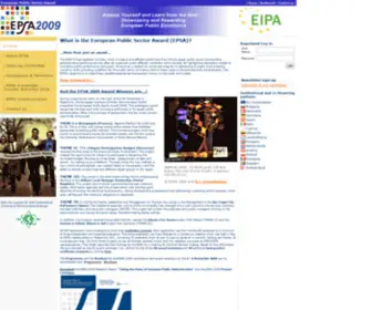 Epsa2009.eu(EPSA) Screenshot