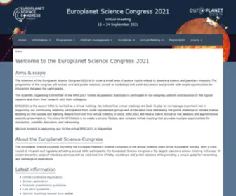 EPSC2021.eu(EPSCHome) Screenshot